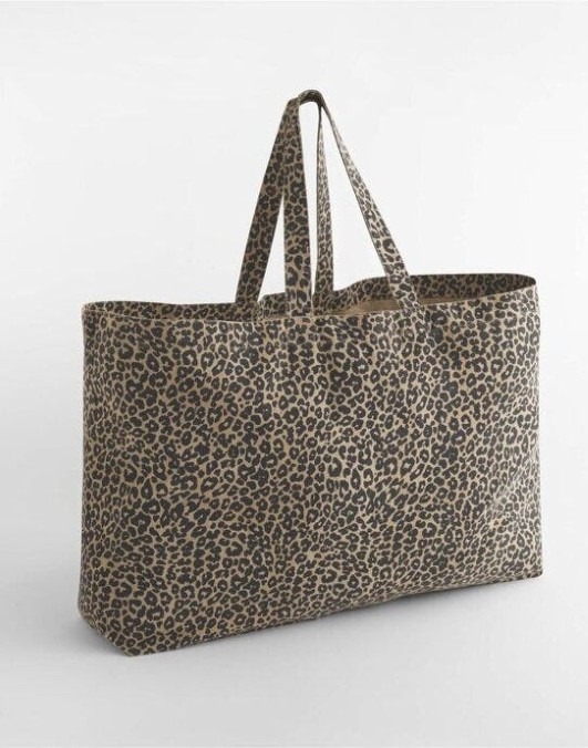 Leopard Print OversizeTote